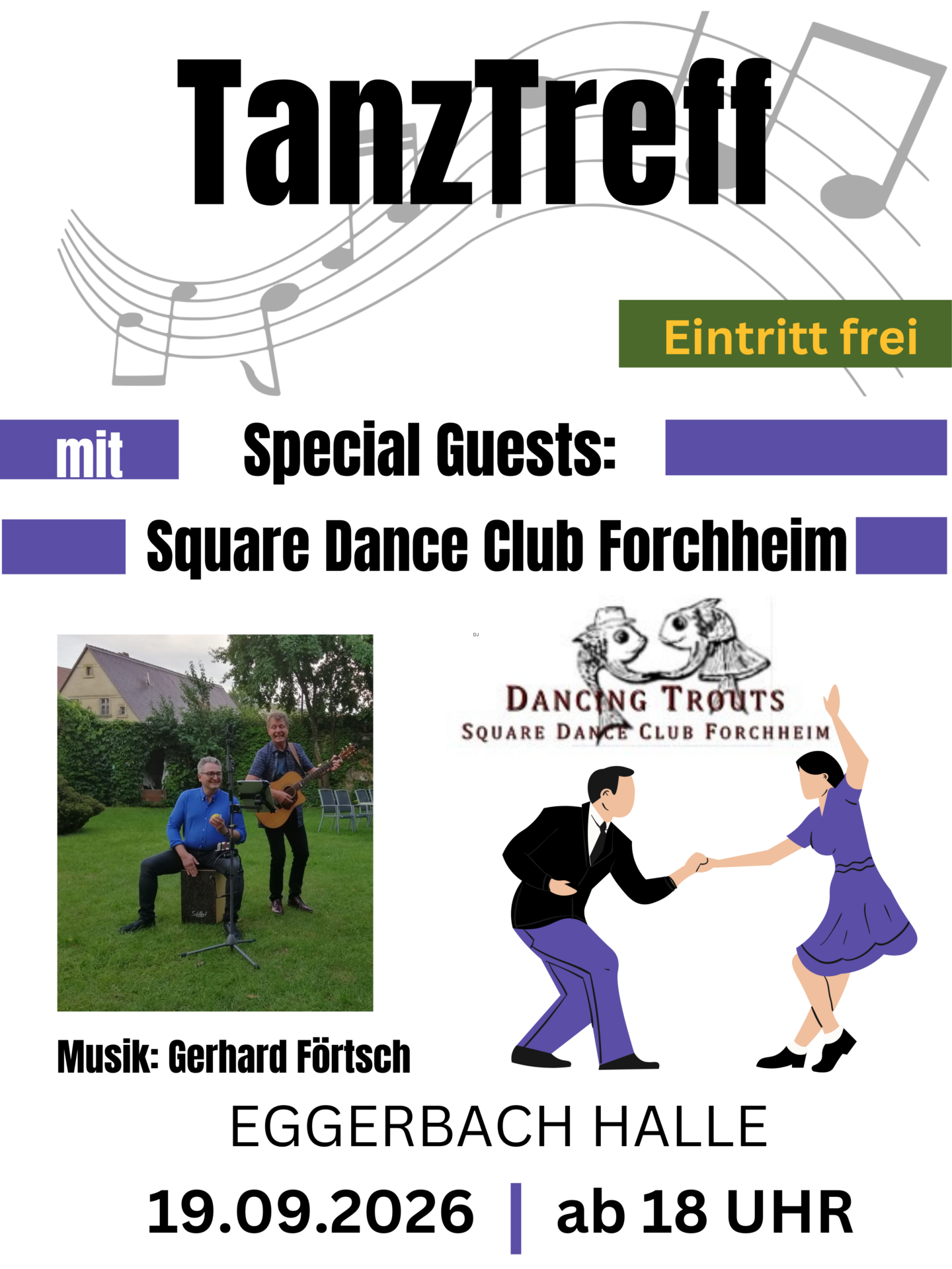 TanzTreff lädt zu einer musikalischen Reise ein